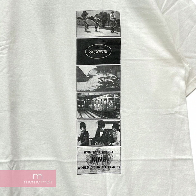 Supreme 2012AW Montage Tee シュプリーム モンタージュTシャツ 半袖カットソー プリント ホワイト サイズL 【220823】【-B】【me04】