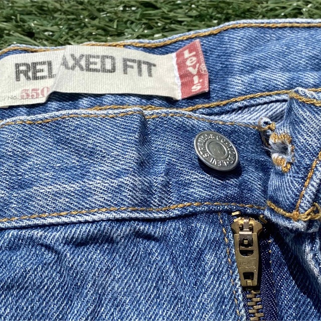 Levi's(リーバイス)のリーバイス 550 W38 L30 ブルーデニムジーンズ バギーパンツ メンズのパンツ(デニム/ジーンズ)の商品写真