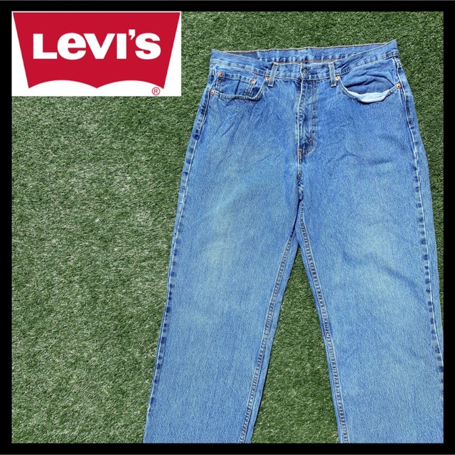 Levi's(リーバイス)のリーバイス 550 W36  L34 ブルーデニムジーンズ バギーパンツ メンズのパンツ(デニム/ジーンズ)の商品写真