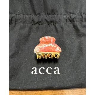 acca アッカ　バレッタ　レッド系