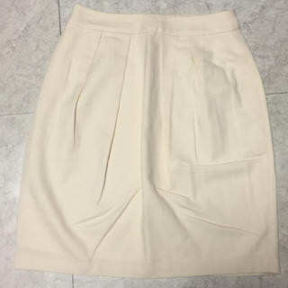ユナイテッドアローズ(UNITED ARROWS)のユナイテッドアローズ 白スカート(ひざ丈スカート)