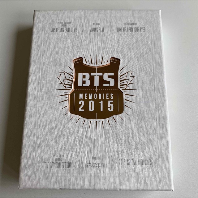 【公式】BTS MEMORIES 2015 DVD 韓国盤 正規品 メモリーズ 1