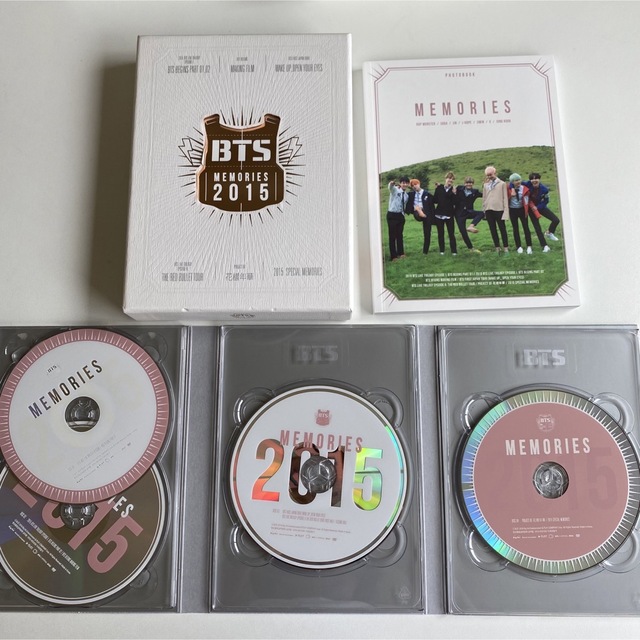 【公式】BTS MEMORIES 2015 DVD 韓国盤 正規品 メモリーズ