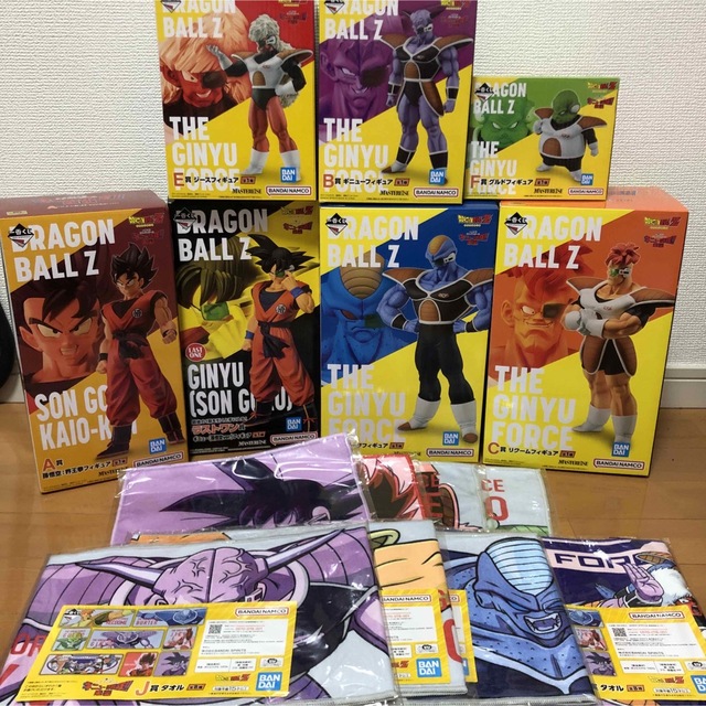 ドラゴンボール　一番くじ　フィギュア　タオル　フルコンプ　セット　新品　未開封エンタメ/ホビー