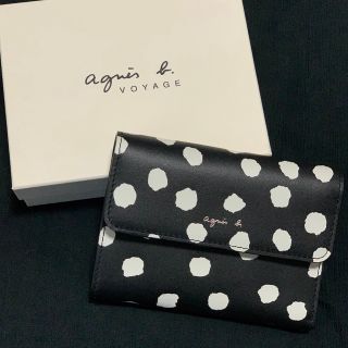 アニエスベー(agnes b.)のアニエスベー　ドットプリントウォレット(財布)