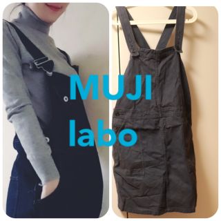 ムジルシリョウヒン(MUJI (無印良品))のMUJI labo ジャンパースカート(ひざ丈ワンピース)