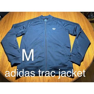 アディダス(adidas)の人気ブラック！背面ロゴ！adidas トラックジャケット　ジャージ(ジャージ)