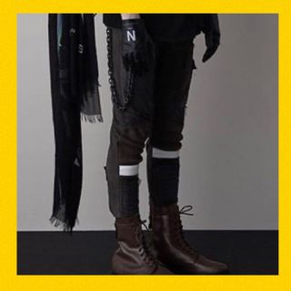 UNDERCOVER - レア 本物 アンダーカバー カスタムオイルドパンツ