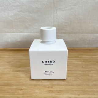 シロ(shiro)の空き瓶　shiroルームフレグランス　ホワイトティー(アロマグッズ)