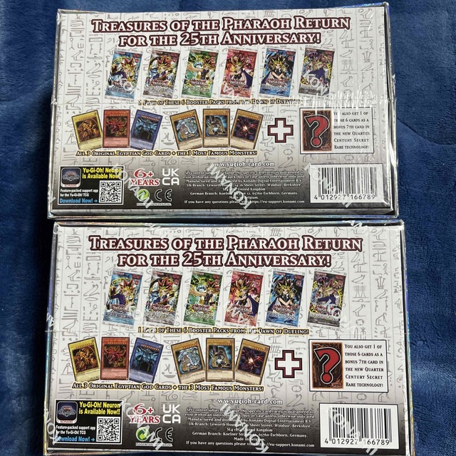 遊戯王レジェンダリーコレクション25周年アニバーサリーエディション