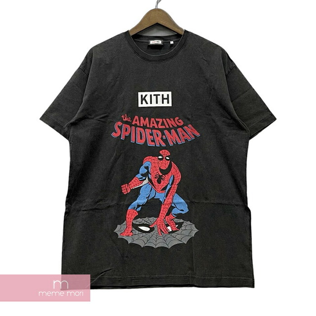 KITH×Marvel 2022SS Spider Man Allies Vintage Tee キス×マーベル