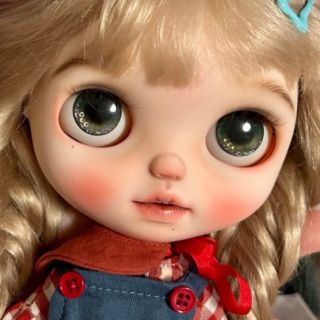 カスタムブライス 海外作家様 かわいい 幼い 笑顔 カスタムドール(人形)