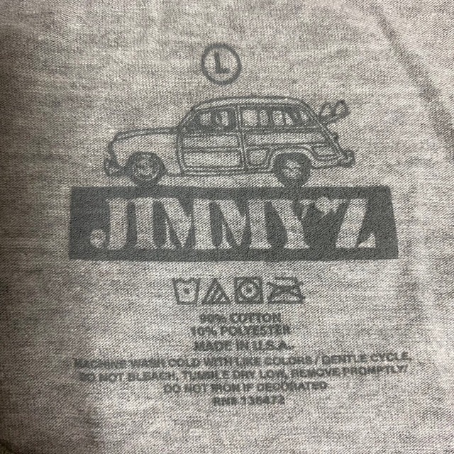 JIMMY'Z - 90's ビンテージ JIMMY'Z ビッグロゴ made in USAの JIMMY'Z - 90's ビンテージ JIMMY'Z ビッグロゴ made in USAの