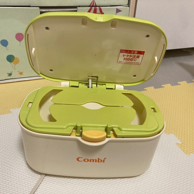 combi(コンビ)のCombi お尻拭き温め器　クイックウォーマー キッズ/ベビー/マタニティのおむつ/トイレ用品(ベビーおしりふき)の商品写真