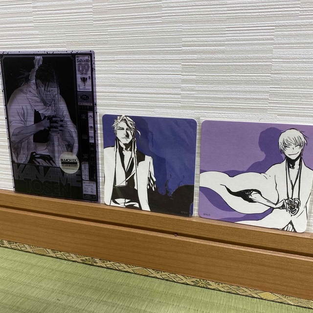 集英社(シュウエイシャ)のBLEACH 原画展 コースター 入場者特典 エンタメ/ホビーのおもちゃ/ぬいぐるみ(キャラクターグッズ)の商品写真