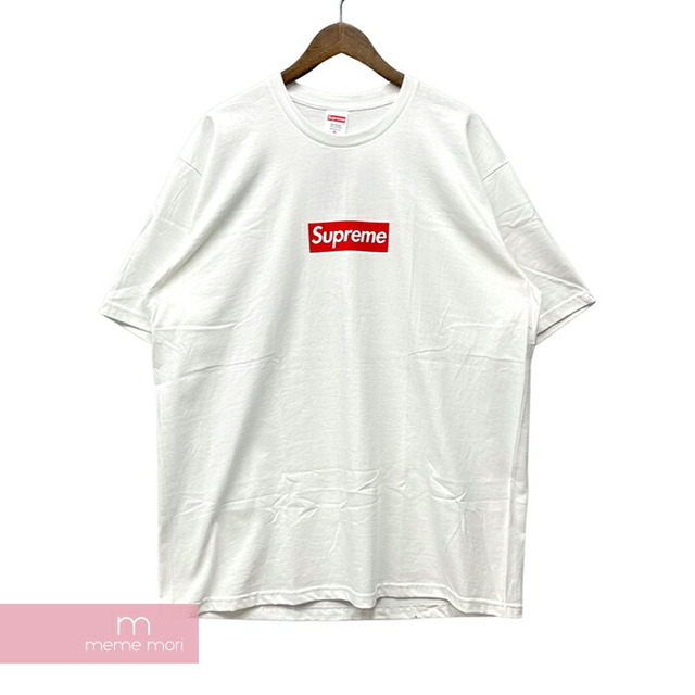 Supreme 2023SS West Hollywood Box Logo Tee シュプリーム ウェストハリウッドボックスロゴTシャツ ウェストハリウッド店オープン記念 半袖カットソー バックプリント ホワイト サイズM【230327】【新古品】【me04】メンズ