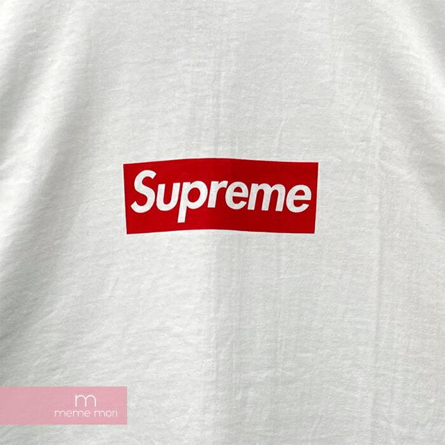 Supreme 2023SS West Hollywood Box Logo Tee シュプリーム ウェストハリウッドボックスロゴTシャツ  ウェストハリウッド店オープン記念 半袖カットソー バックプリント ホワイト サイズM【230327】【新古品】【me04】