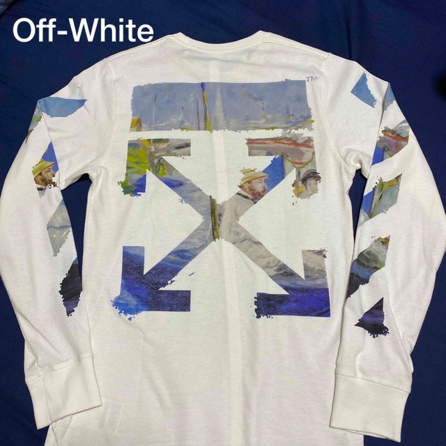 OFF-WHITE - OFF-WHITE オフホワイト L/S T-Shirt 美品の通販 by