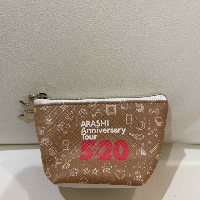 嵐(アラシ)の嵐　5✖️20 ポーチ エンタメ/ホビーのタレントグッズ(アイドルグッズ)の商品写真