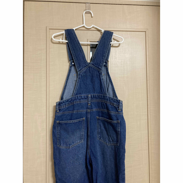 キッズ　デニム　150 オーバーオール キッズ/ベビー/マタニティのキッズ服女の子用(90cm~)(その他)の商品写真