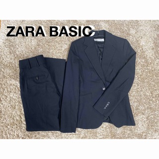ザラ(ZARA)のZARA BASIC ザラベーシック　パンツスーツ　上下セット(スーツ)