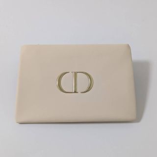 クリスチャンディオール(Christian Dior)の新品 Dior ディオール ノベルティ アイボリー ポーチ(ポーチ)