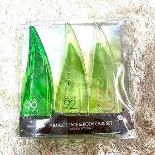 ホリカホリカ(Holika Holika)の【新品】HolikaHolika チェジュ アロエフェイス&ボディーケア セット(クレンジング/メイク落とし)