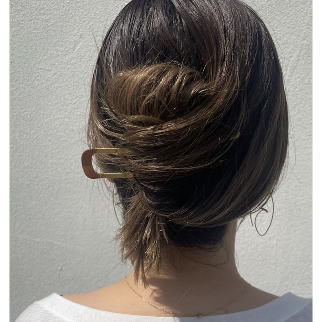 celine(セリーヌ)のヘアピン - PORTRAY JEWELRY - hair pin 'U' レディースのヘアアクセサリー(バレッタ/ヘアクリップ)の商品写真