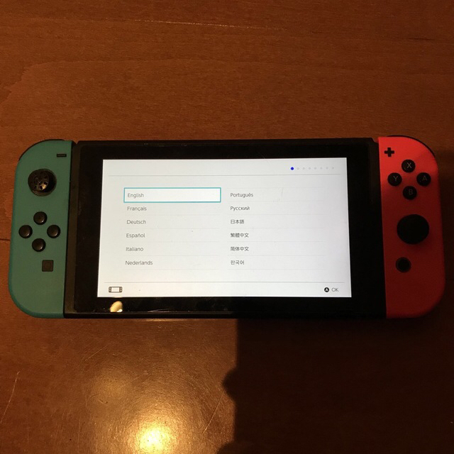 Nintendo Switch(旧式)＋ジョイコン＋充電器＋SDカード128MB 1