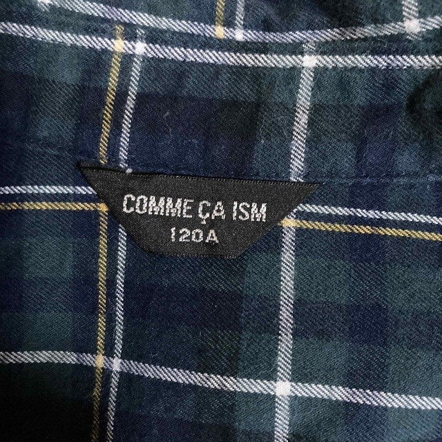 COMME CA ISM(コムサイズム)のコムサ　120 シャツ キッズ/ベビー/マタニティのキッズ服男の子用(90cm~)(Tシャツ/カットソー)の商品写真