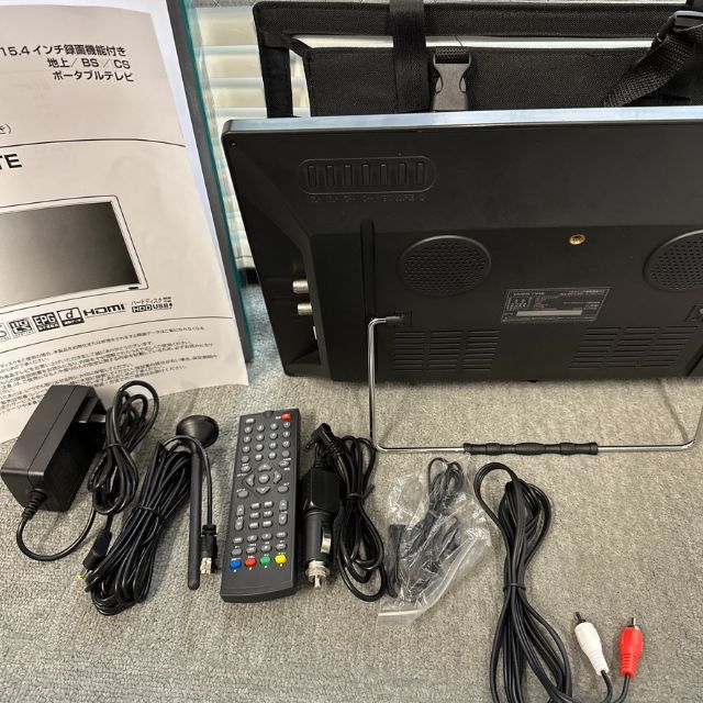 すぐ発送可能! 15.4インチポータブルTVモニタ15型モニタテレビ録画