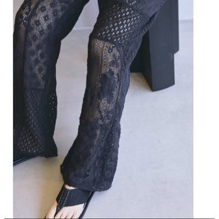 トゥデイフル(TODAYFUL)のTODAYFUL patchwork lace pants(カジュアルパンツ)
