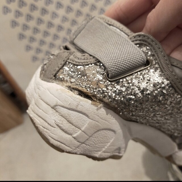 レア✨ミルクフェド コラボ エアリフト シルバーラメ NIKE ナイキ ...