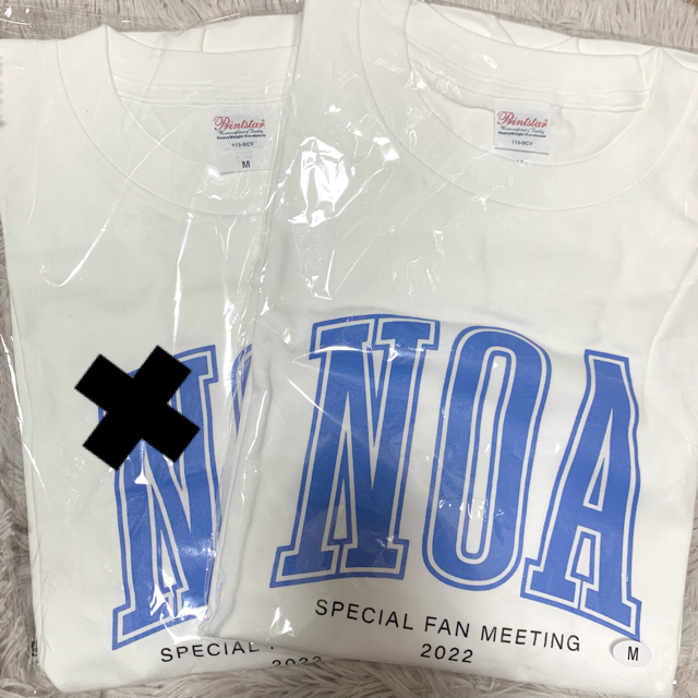 NOA fan meeting Tシャツ （残り1枚）