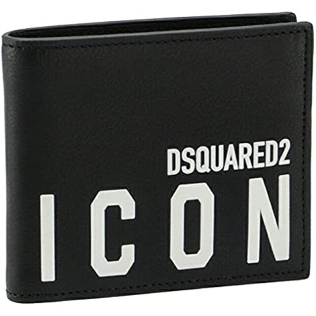 DSQUARED2 ディースクエアード 折り財布 ブラック