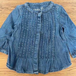 ギャップキッズ(GAP Kids)のGAP デニムブラウス(シャツ/カットソー)