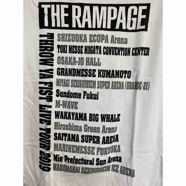 THE RAMPAGE(ザランページ)のRAMPAGE [THROW YA FIRST LIVE TOUR 2019] エンタメ/ホビーのタレントグッズ(アイドルグッズ)の商品写真