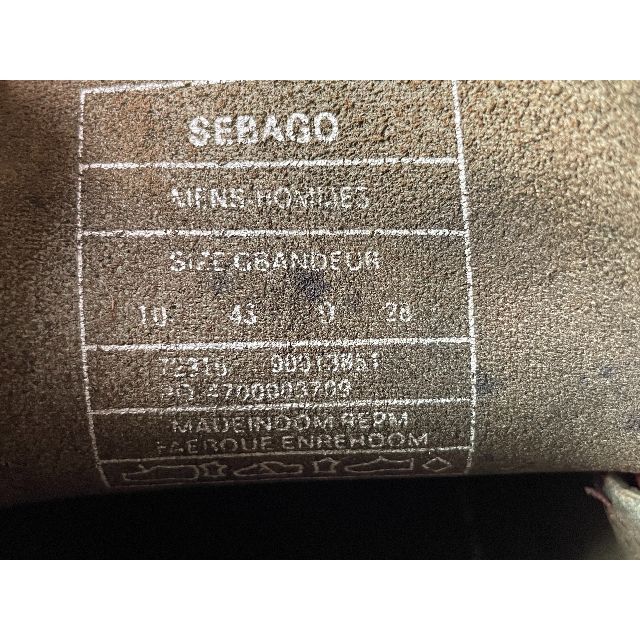 SEBAGO(セバコ)のSEBAGO デッキシューズ ローファー 28cm US10 メンズの靴/シューズ(デッキシューズ)の商品写真