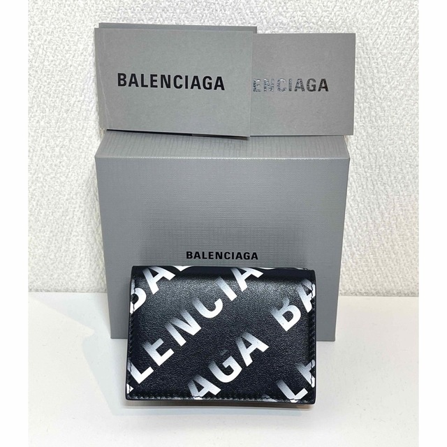 BALENCIAGA 折財布 (マルチカラー) ※付属品:箱
