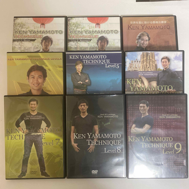 整体DVD【KEN YAMAMOTO TECHNIQUE LEVEL1~9】 【人気沸騰】 44.0%割引