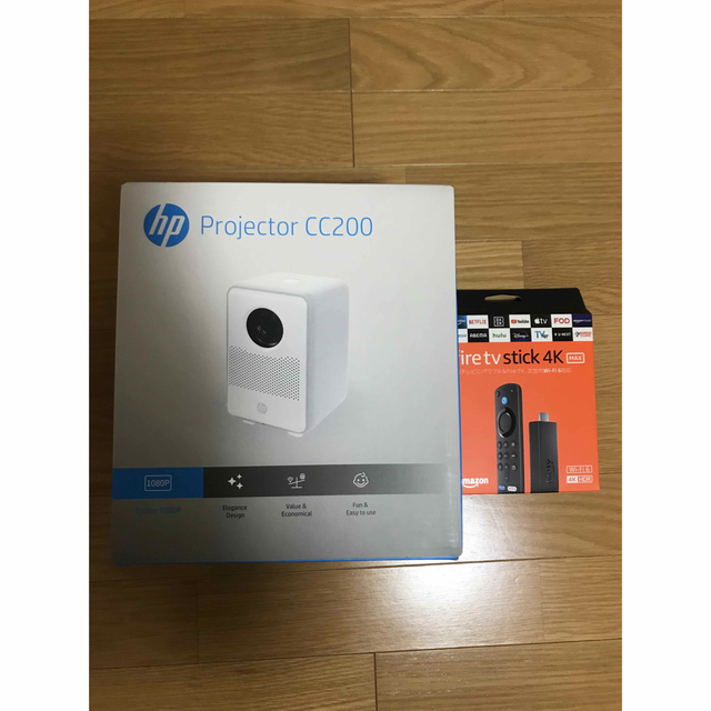 HP CC200 プロジェクター 最新fire tv 付属 人気沸騰ブラドン