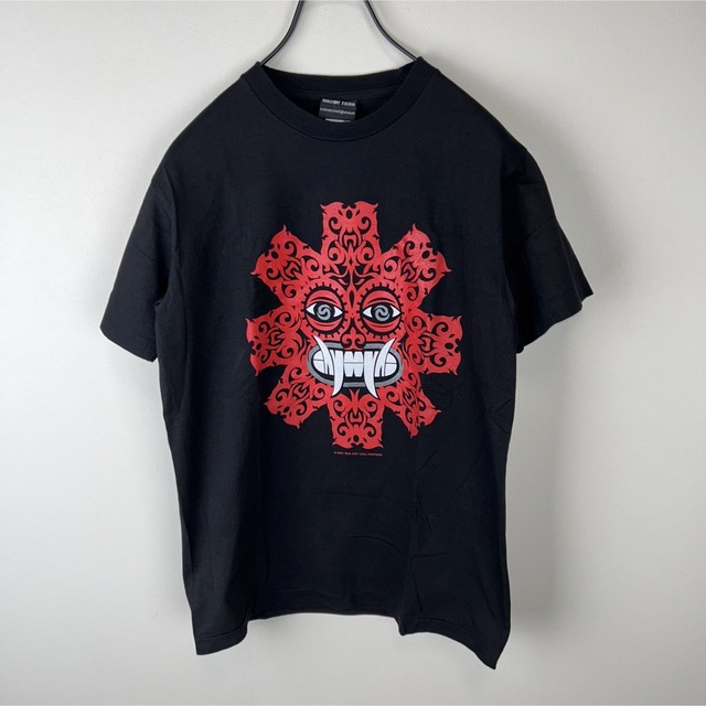 レッドホットチリペッパーズ　半袖Tシャツ　黒　 メンズのトップス(Tシャツ/カットソー(半袖/袖なし))の商品写真