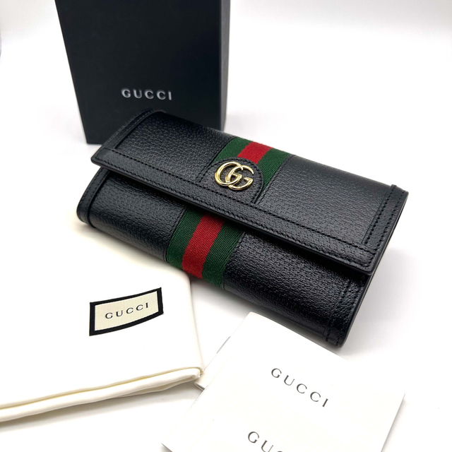 極上美品】GUCCI グッチ GGマーモント オフィディア ウェブ-