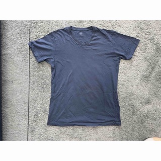 ギャップ(GAP)のGAP 半袖　Tシャツ　Ｖネック　ブルー(Tシャツ/カットソー(半袖/袖なし))