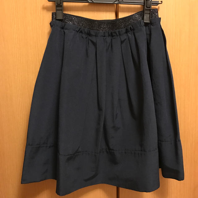 SLOBE IENA(スローブイエナ)のクログランスカート ネイビー♡ レディースのスカート(ひざ丈スカート)の商品写真