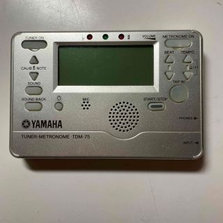 ヤマハ(ヤマハ)のYAMAHA tuner-metronome TDM-75(その他)