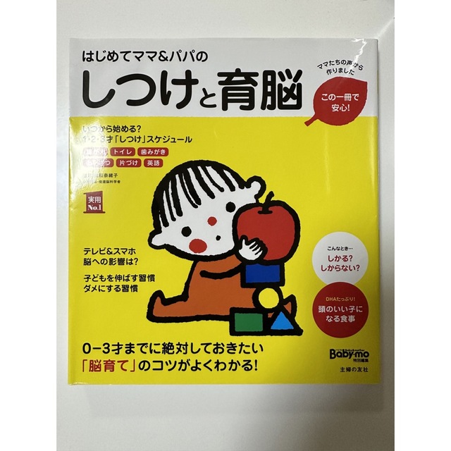 はじめてママ&パパの育児 はじめてママ&パパのしつけと育脳 2冊セット エンタメ/ホビーの本(住まい/暮らし/子育て)の商品写真