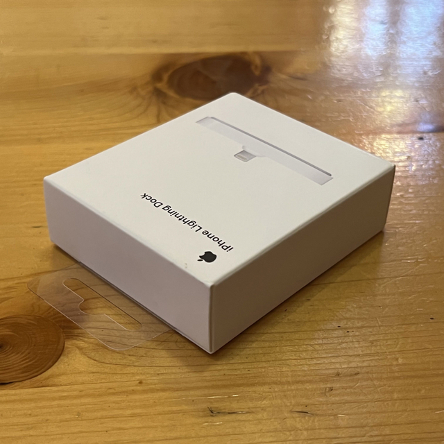 新品未開封Apple純正品 Lightning Dock ホワイト 白White