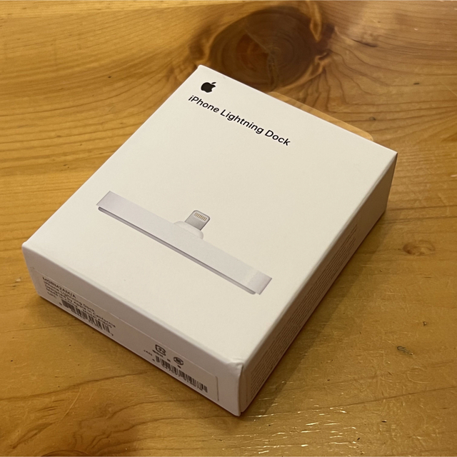 新品未開封Apple純正品 Lightning Dock ホワイト 白White