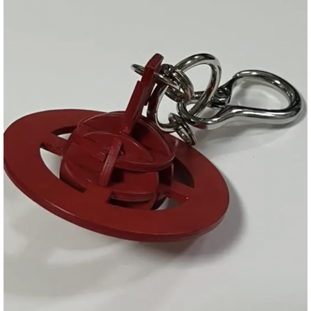 未使用 ヴィヴィアンウエストウッド ビッグ オーブ 本革 キーホルダー